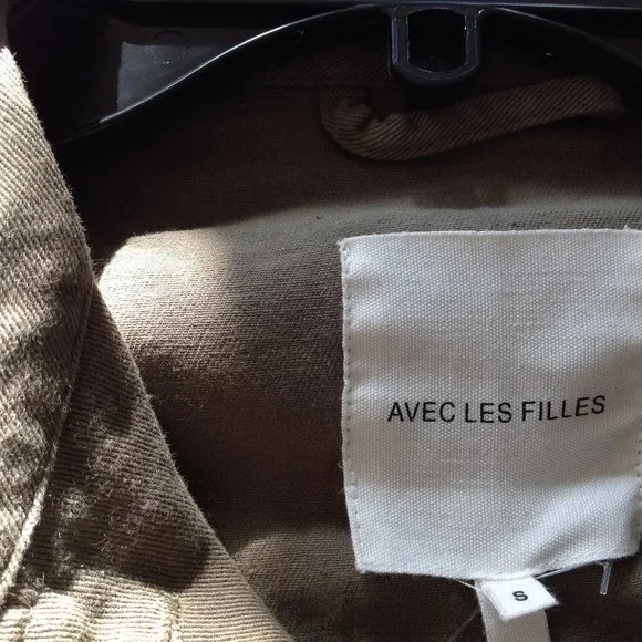 Avec Les Filles Khaki Green Anorak Jacket - Picture 9 of 9